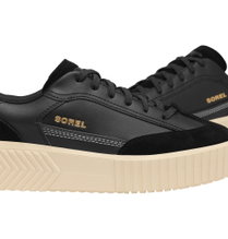 Sorel Sneaker One Ave T-Toe (wasserdicht) Leder schwarz Damen